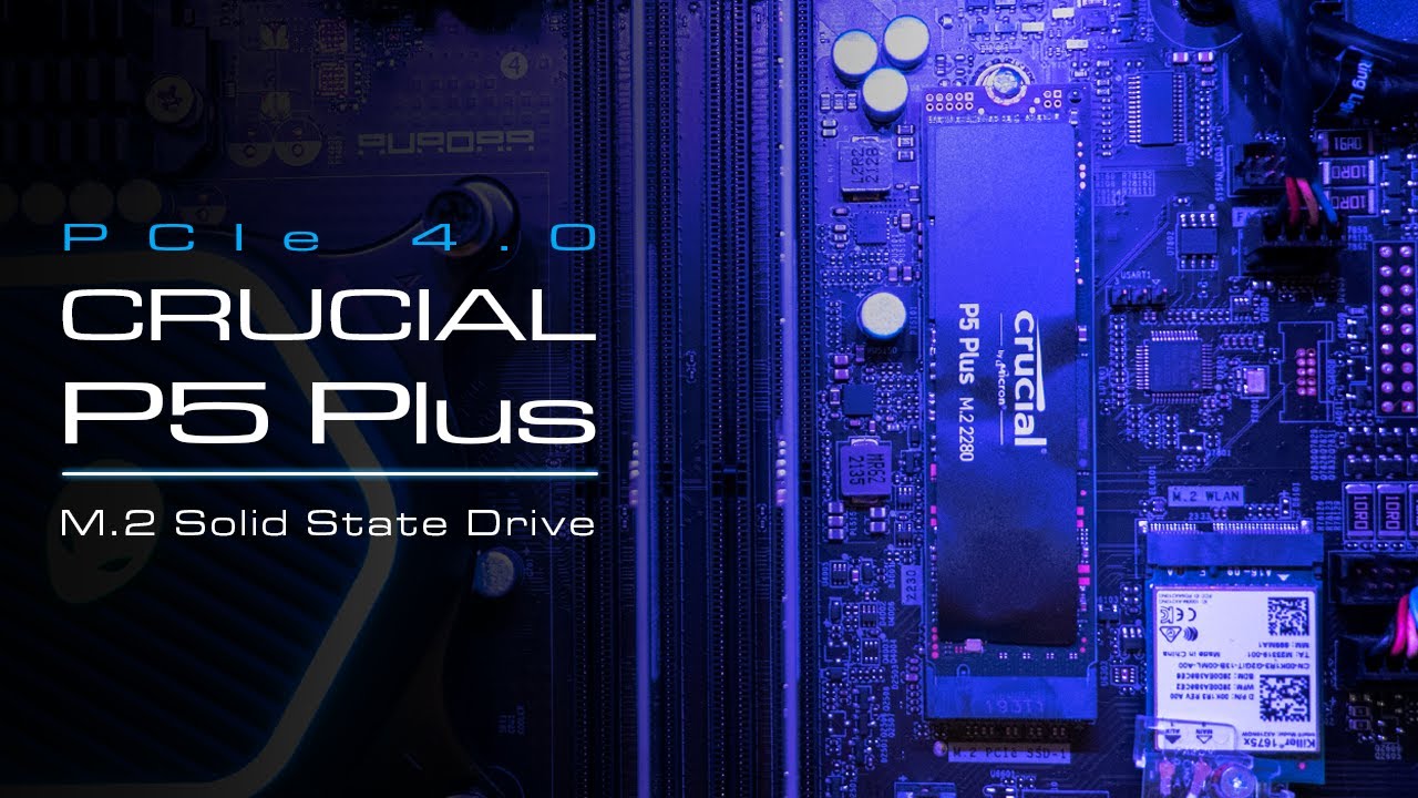 Crucial P5 Plus - Storage Speed Advantages