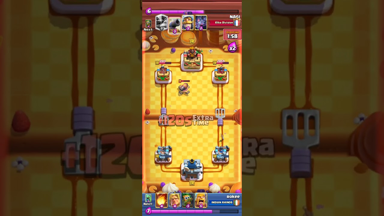 How i defend myself to win in Clash Royale...