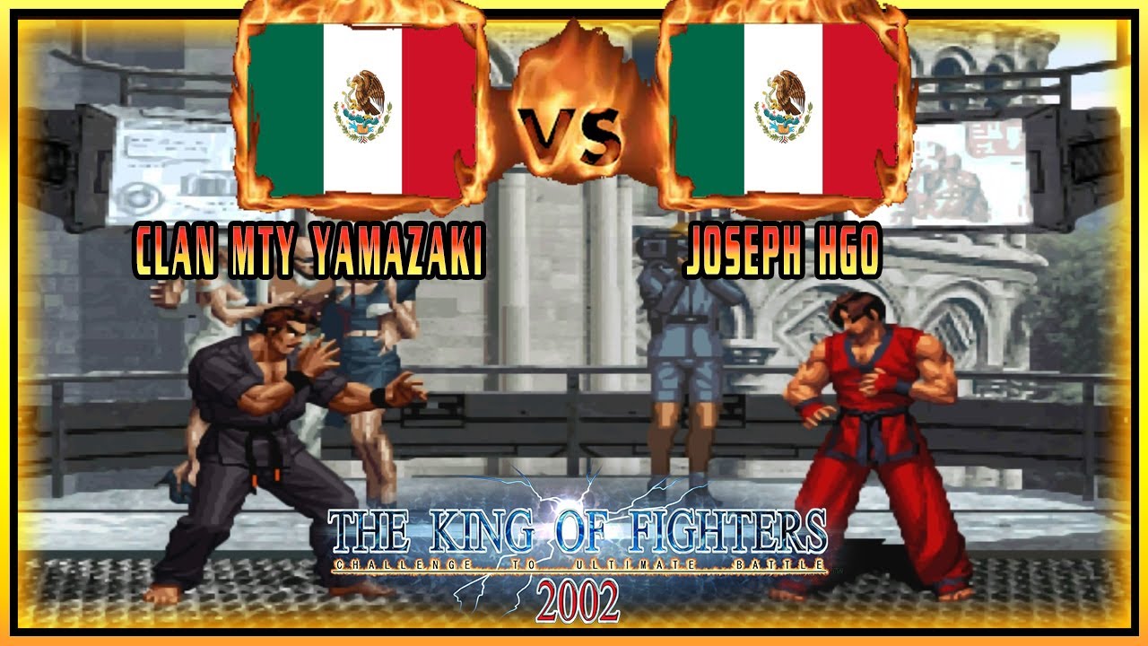 King of Fighters 2002 - CLAN MTY YAMAZAKI (MEX) VS (MEX) JOSEPH HGO [kof2002] [Fightcade] [FT5]