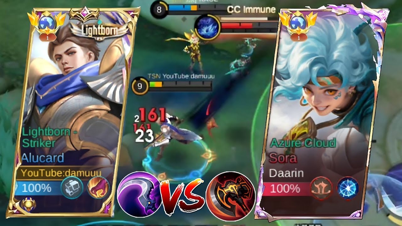 Alucard Vs New Hero Sora!!🔥😬(Who Will Win?)_mlbb_