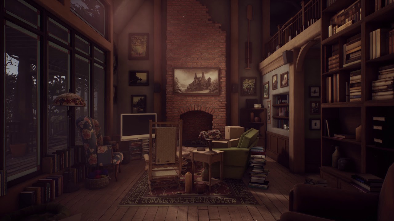 What Remains of Edith Finch │ ASMR / Sleep Aid │ Living room ambience