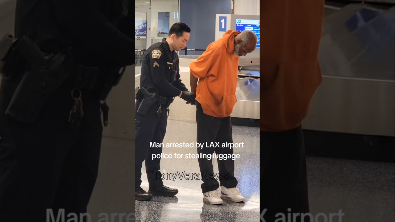 Veteran arrested by LAX airport police for stealing luggage