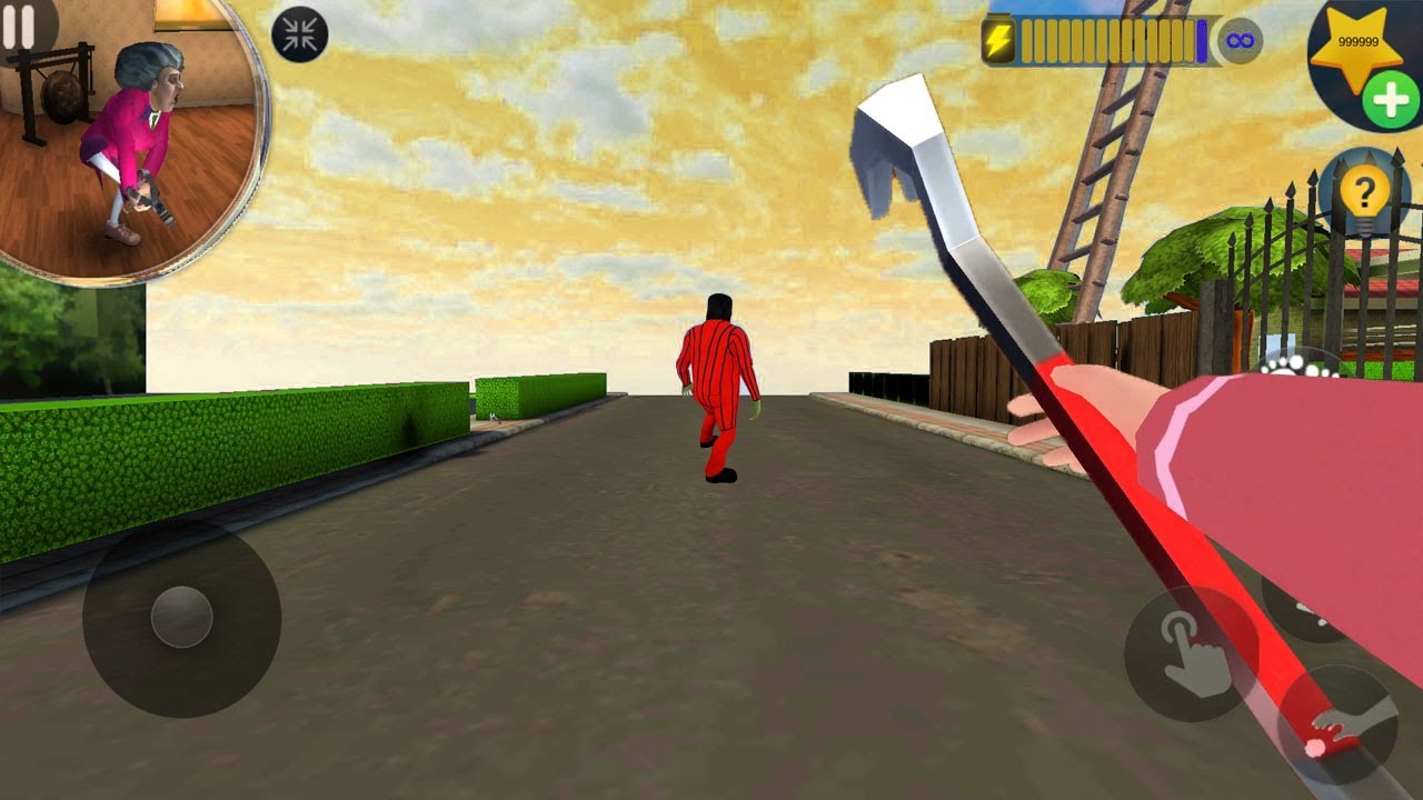 Scary Teacher 3D -miss t run away from mr stranger