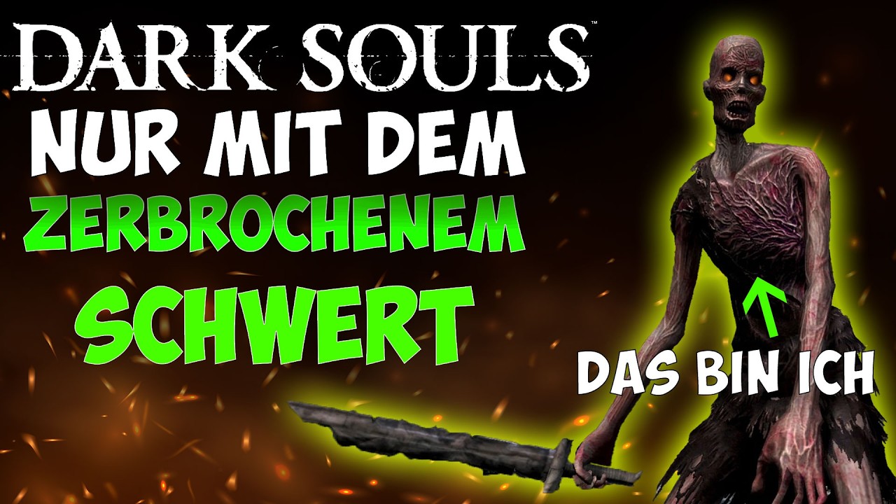 Wie ich Dark Souls mit der SCHLECHTESTEN Waffe durchgespielt habe!