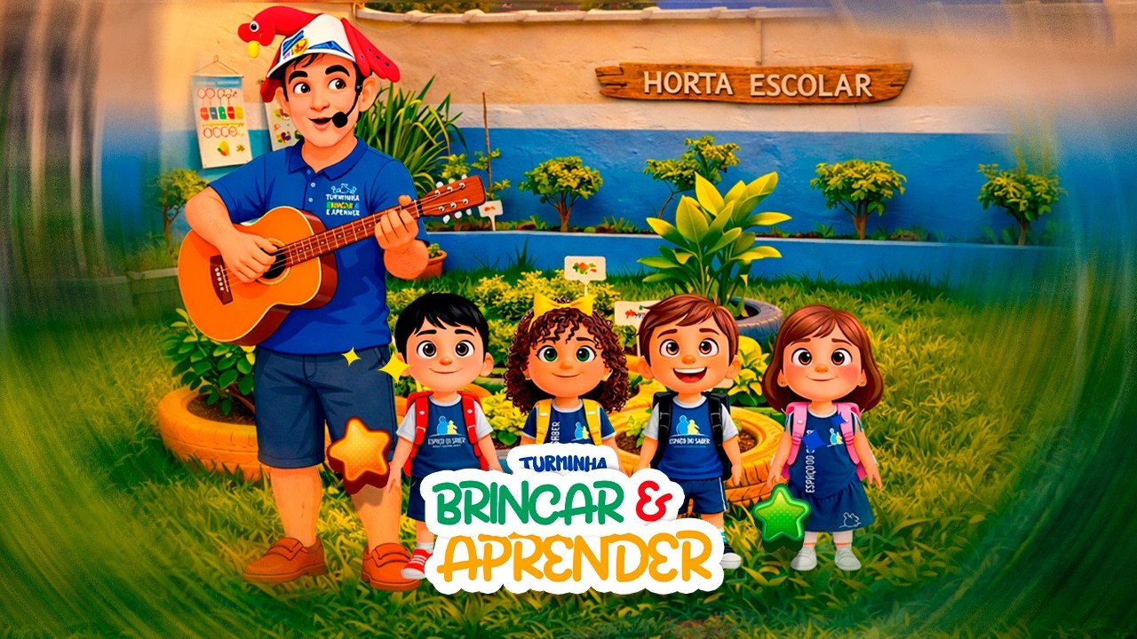 Plantar e Colher | Música Cristã Infantil sobre Fazer o Bem | Turminha Brincar e Aprender