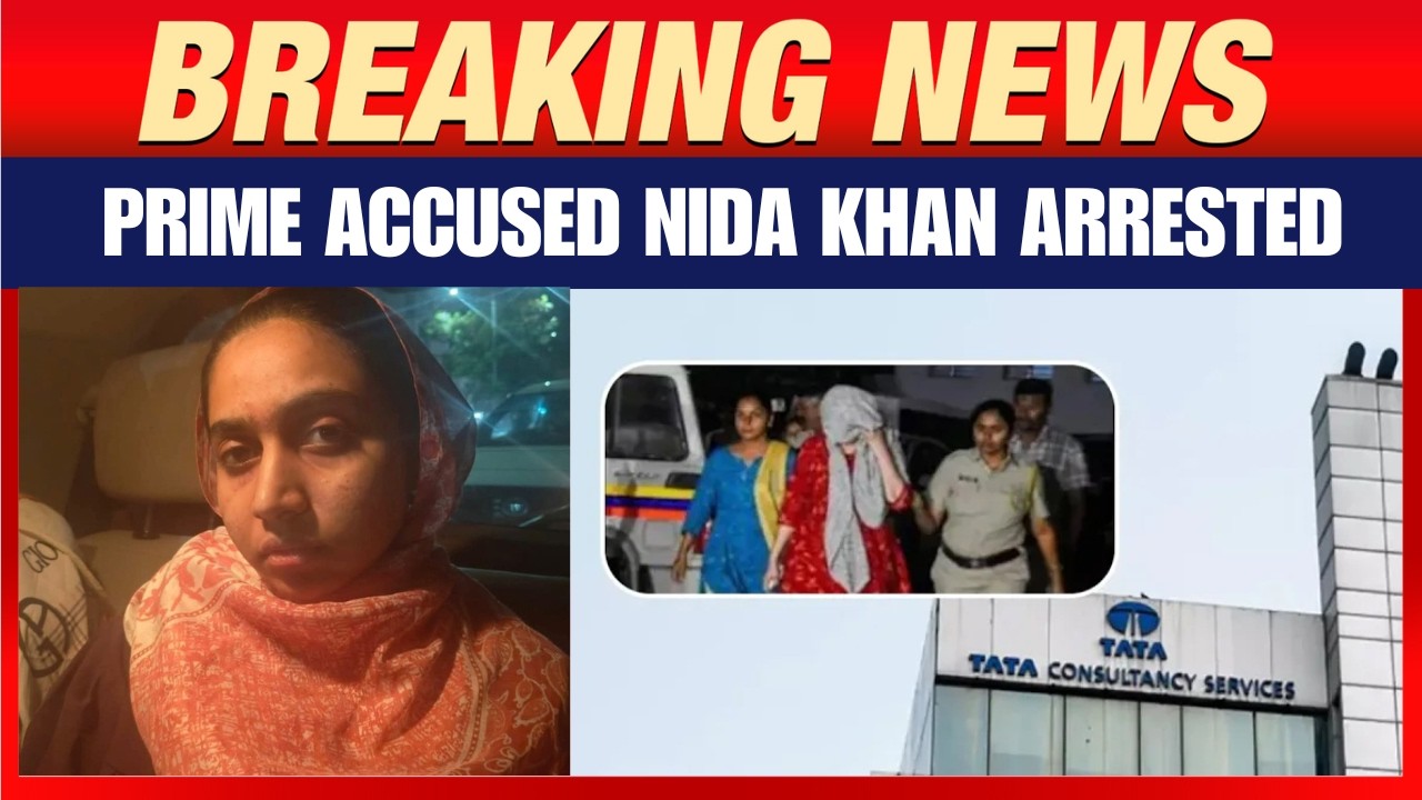 TCS Nashik &lsquo;Corporate Jihad&rsquo; Case: Prime Accused Nida Khan Arrested After Month On The Run