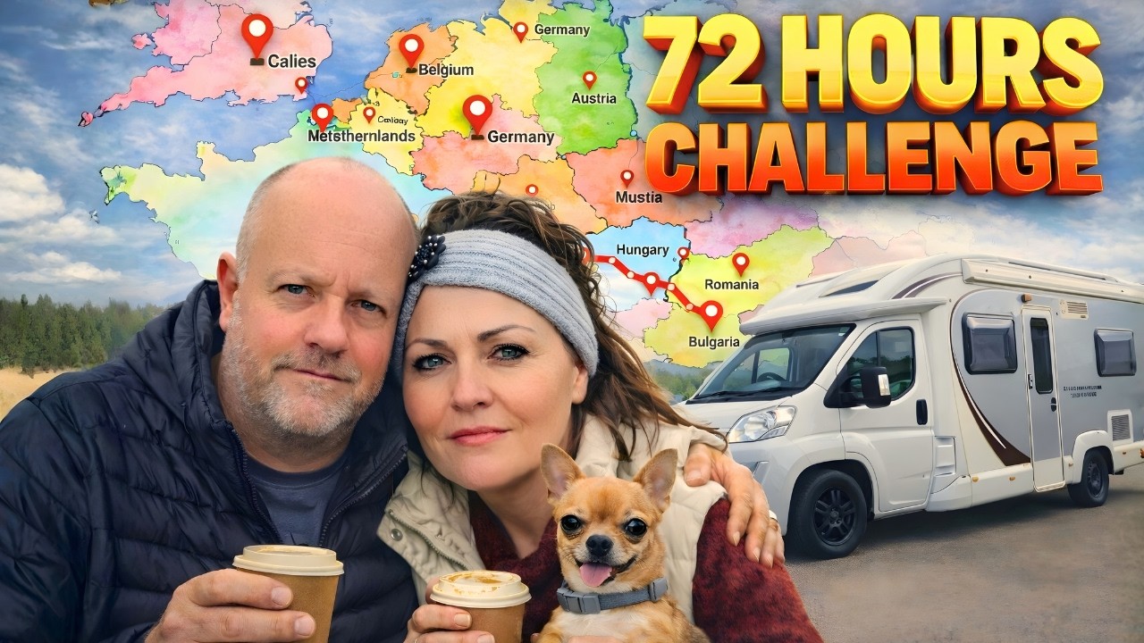 72 Hours 9 Countries 1 Motorhome… Can We Do It?