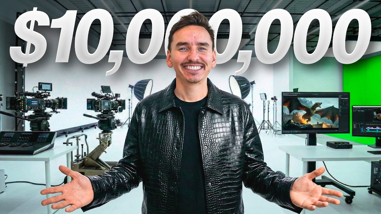 $10 MILLION STUDIO TOUR!!!
