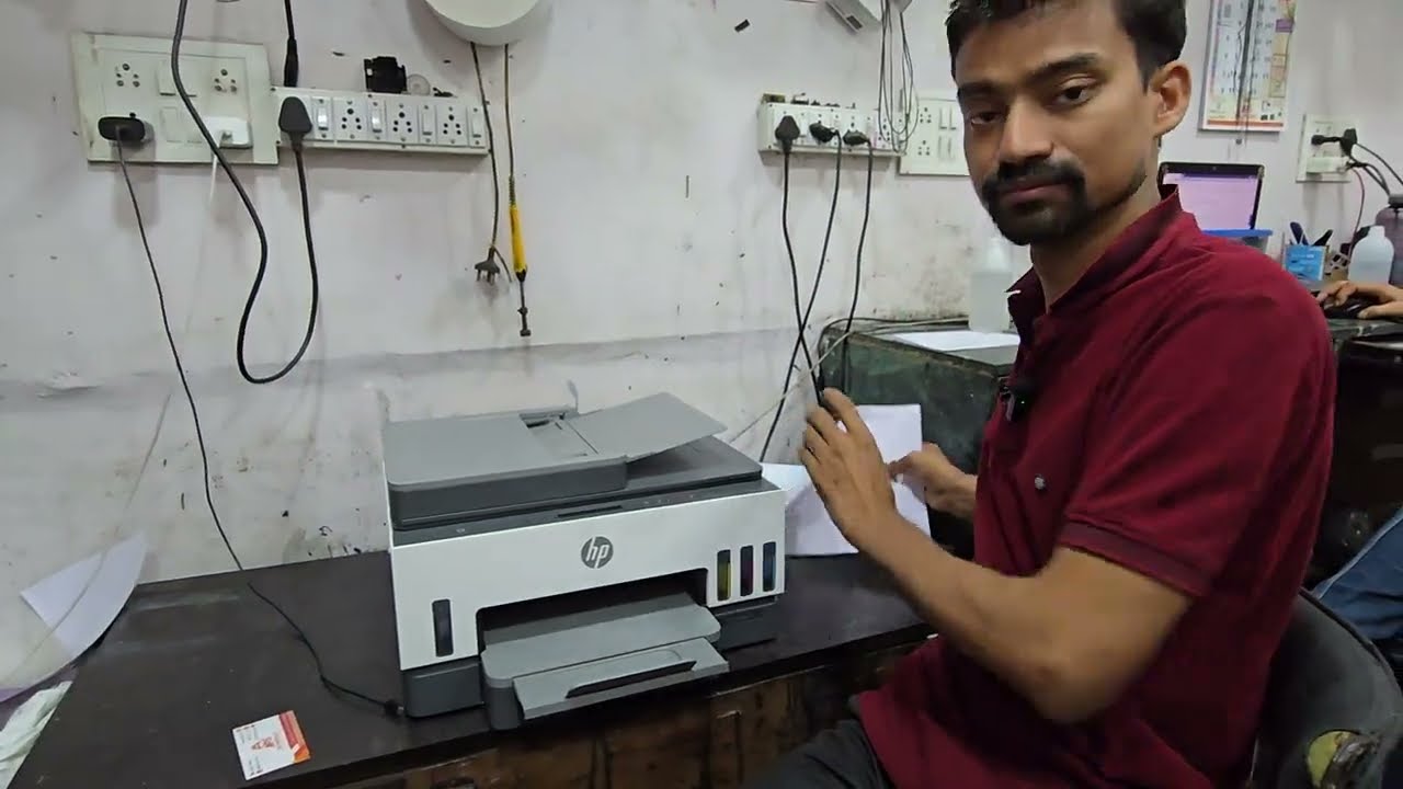 hp Smart Tank 750 ADF Duplex printer All-in One Color 12 Black white Copy minute 7Copy Color minute