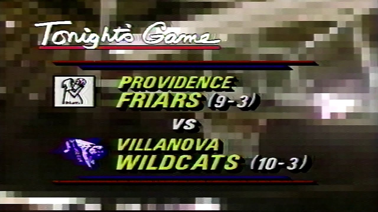 Providence at Villanova 01.10.1987 | (Incomplete)