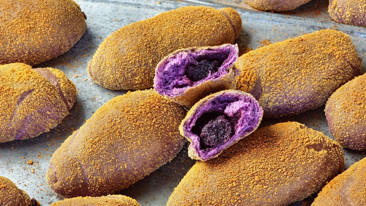UBE SPANISH BREAD RECIPE