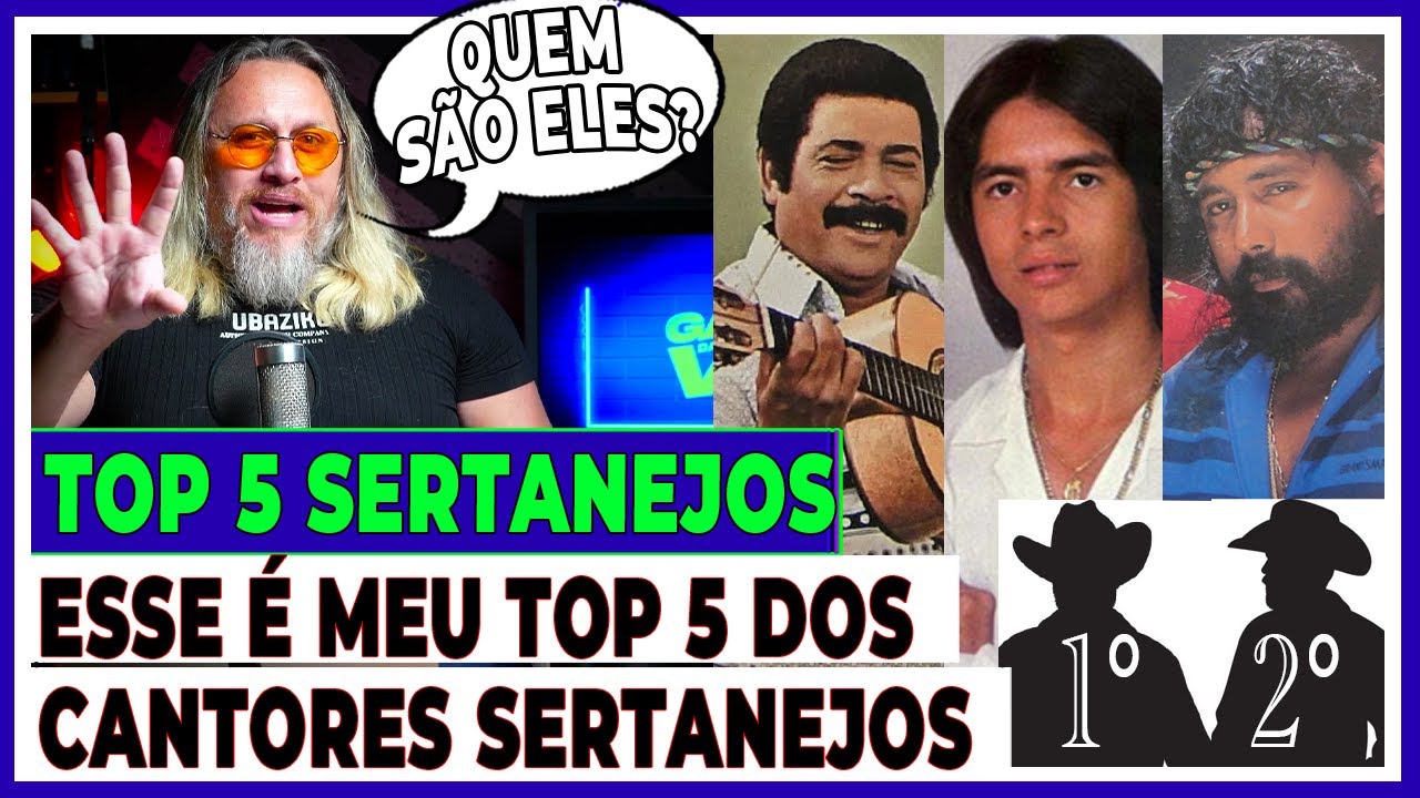 MEU TOP 5 CANTORES SERTANEJO by LEANDRO VOZ