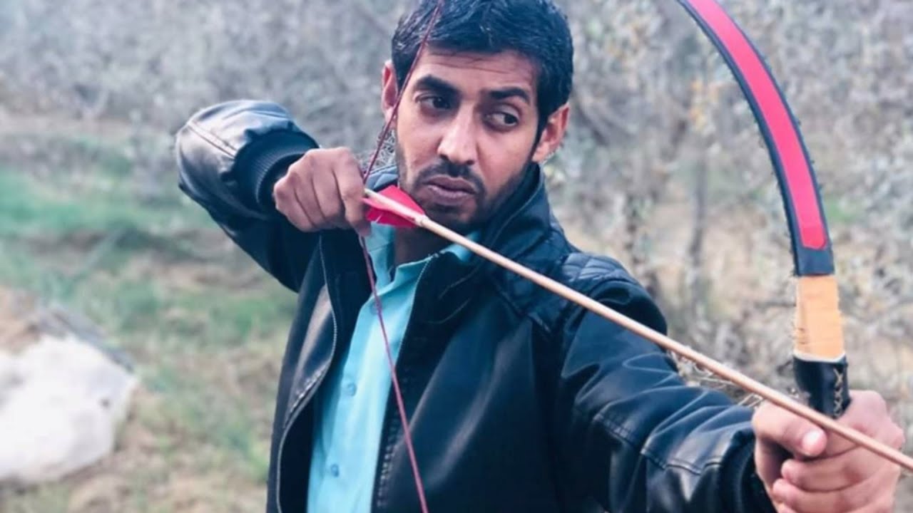 تعليم الرماية بالقوس التقليدي( ٣ ) سحب الوتر بالطريقة الصحيحة