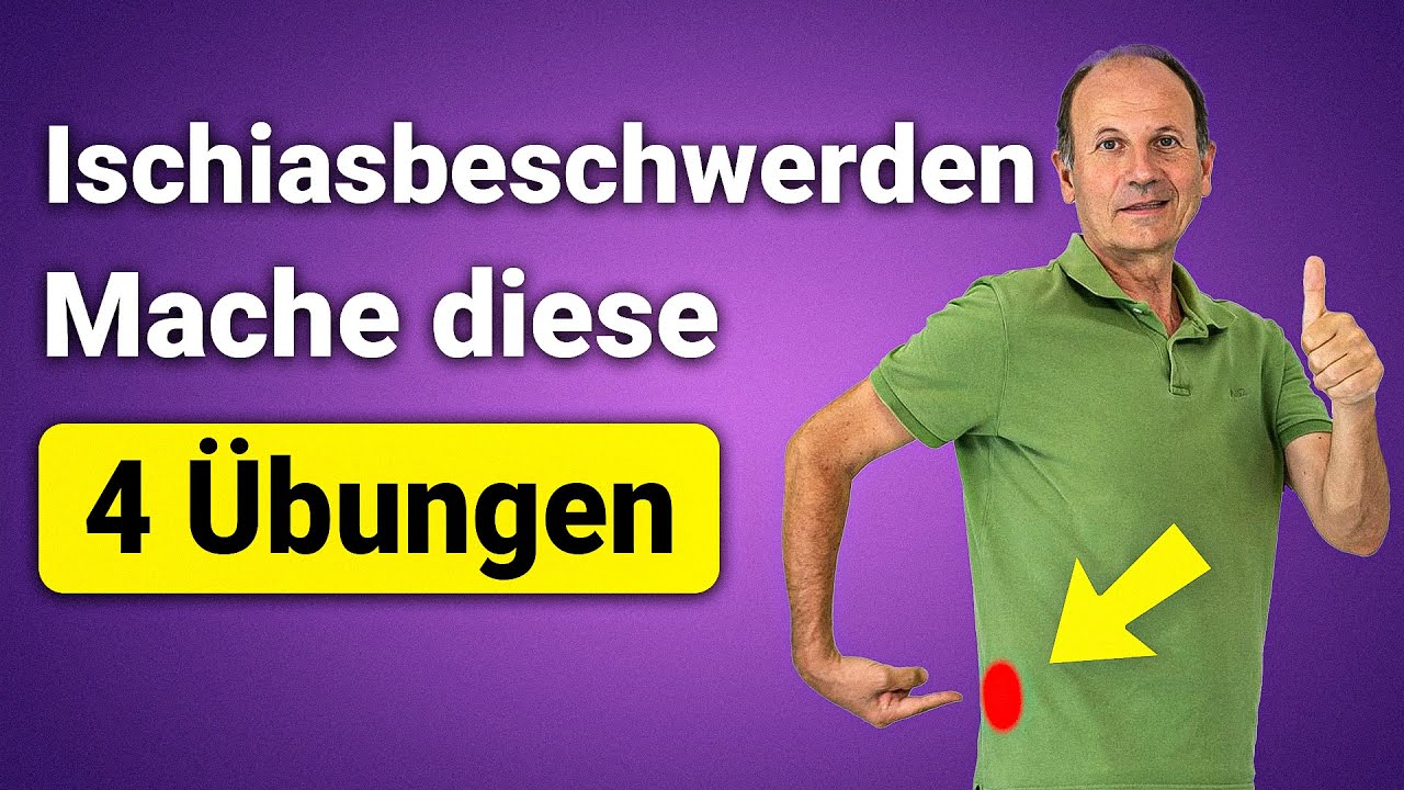 Ischiasbeschwerden und unteren Rücken lösen/15 Min. Yogapraxis