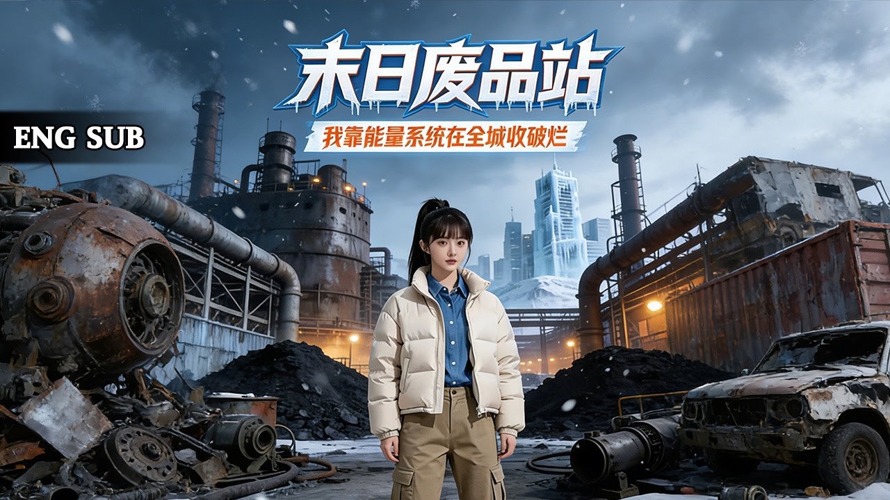 【全網熱劇】极寒降临表哥成冰雕，她用物理学把钢厂变堡垒！#嘎嘎乐#热血#末世重生#高温末世#漫剧