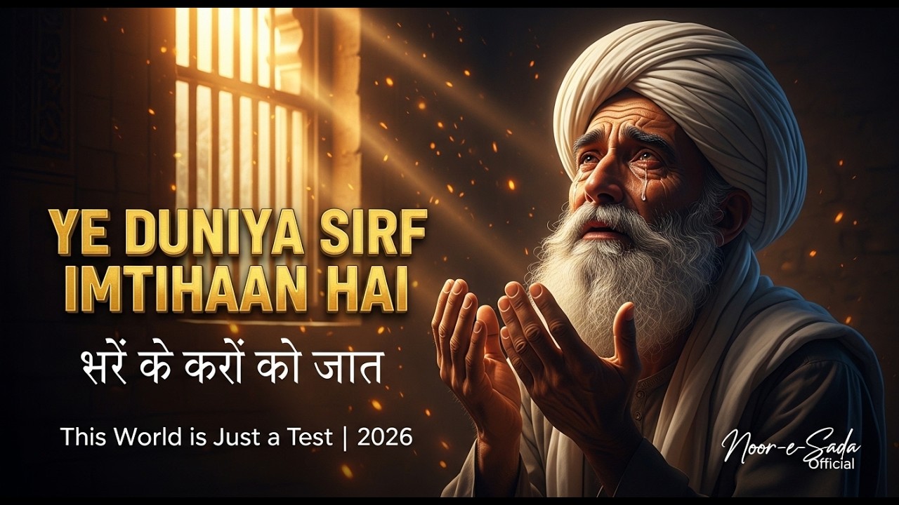 Ye Duniya Sirf Imtihaan Hai | ये दुनिया सिर्फ इम्तिहान है | This World is Just a Test | Sufi Qawwali