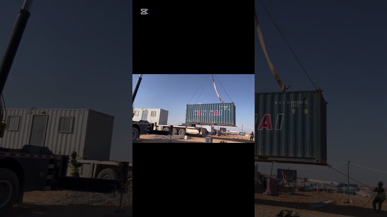 Rigger level 3 kontanar loading #aramco #rigging#crane #skills