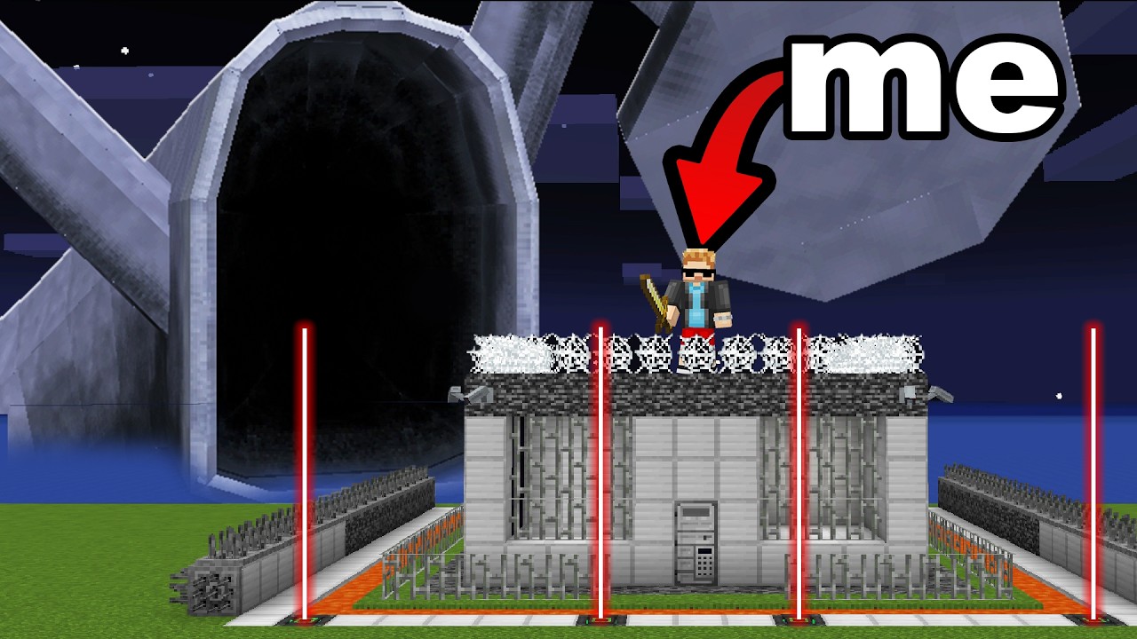 SEA EATER vs Security House in Minecraft