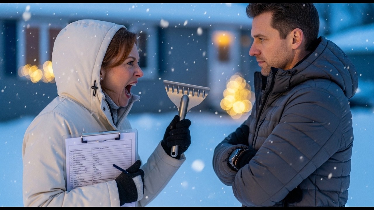 The Compliance Officer Tried To Tow My Car Because Of Sidewalk Ice From My Own Driveway