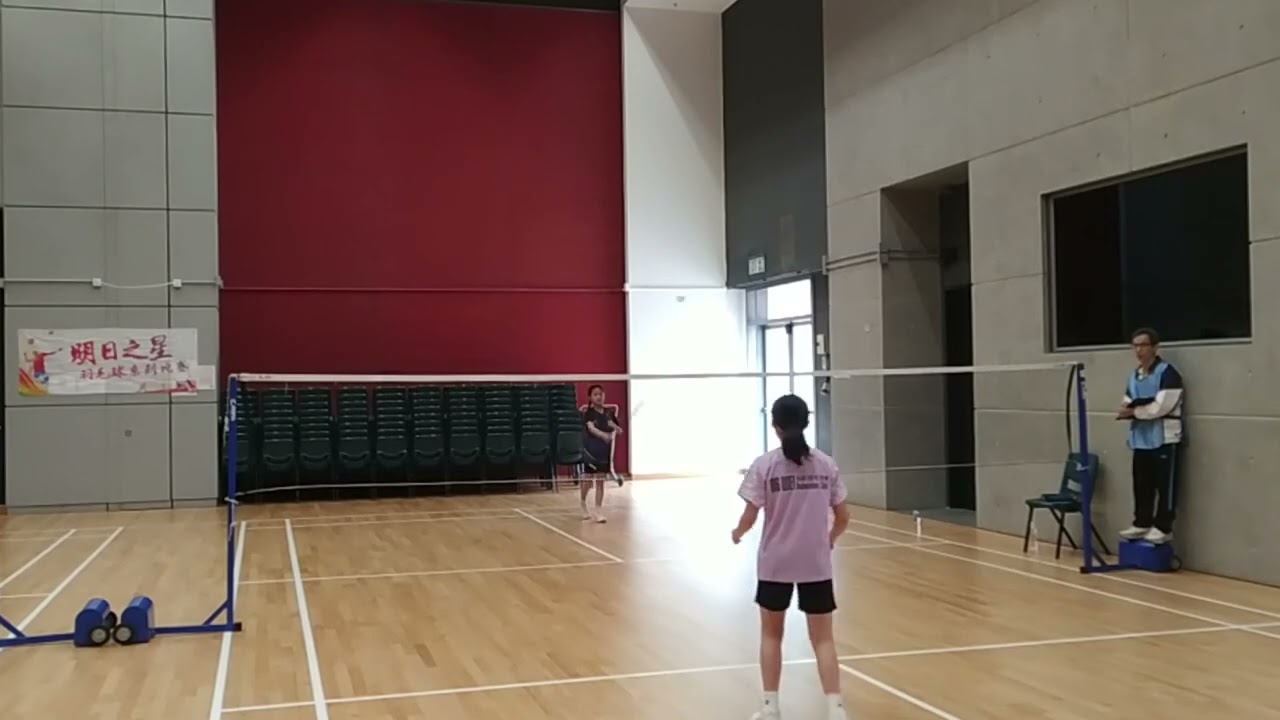 第十五屆明日之星青少年羽毛球公開賽女子單打片段1