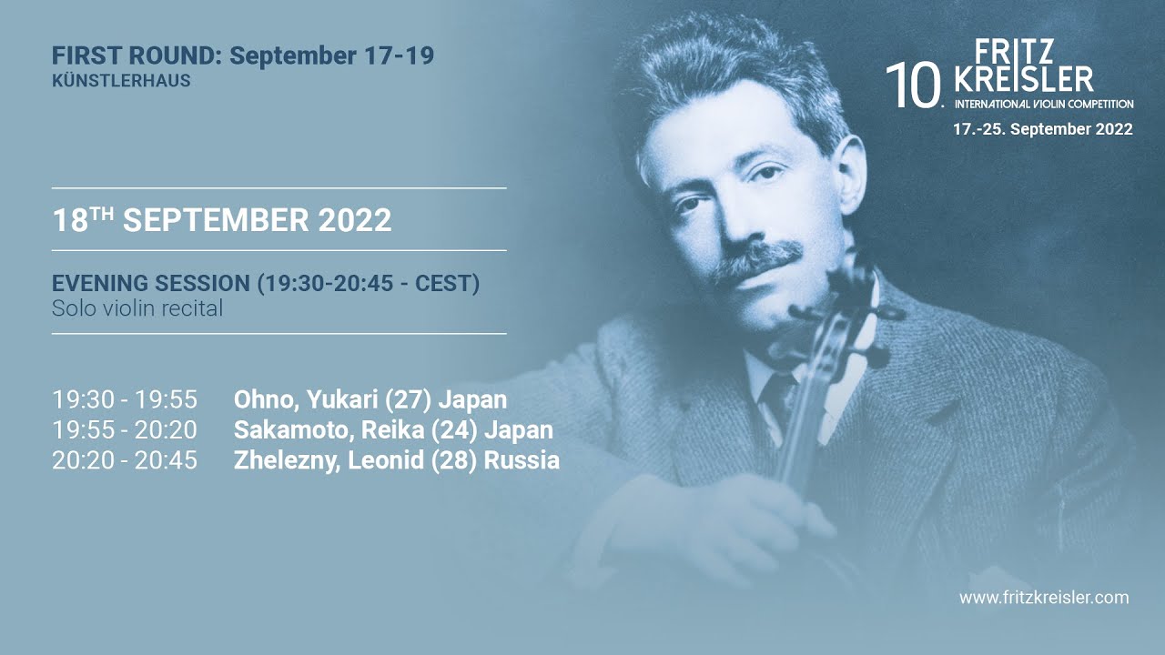 September 18, 2022 - EVENING SESSION