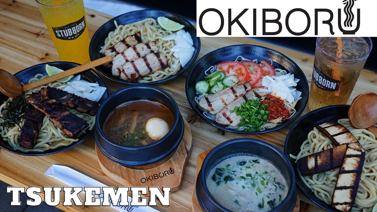 LA FOOD GUIDE: okiboru tsukemen in Chinatown チャイナタウンにできたつけ麵屋さん