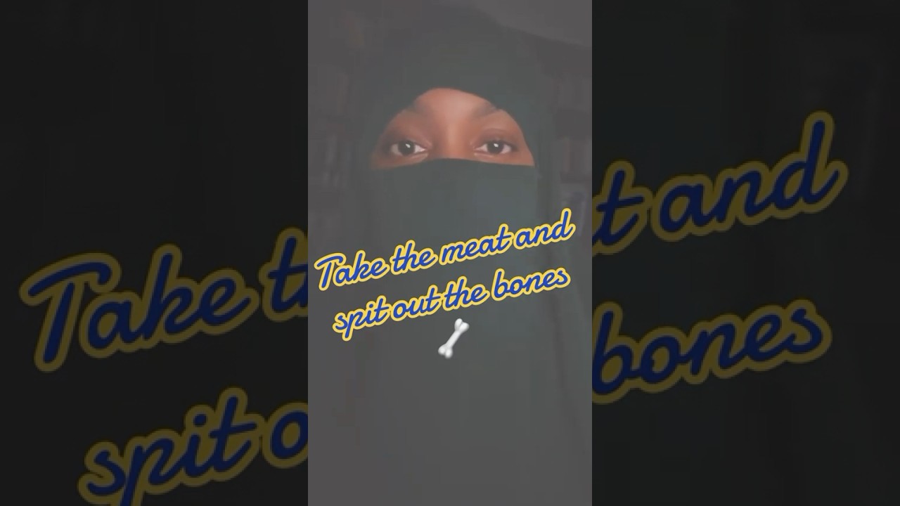 Take The Meat And Spit Out The Bones  