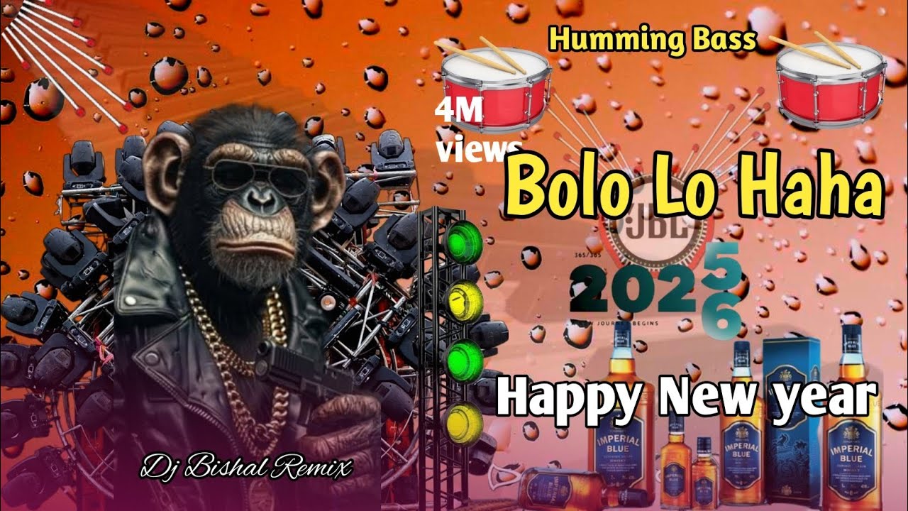 ✴️Bolo Lo Haha Happy ✴️New year 2026 Dj Bishal Remix Humming Bass king 👑