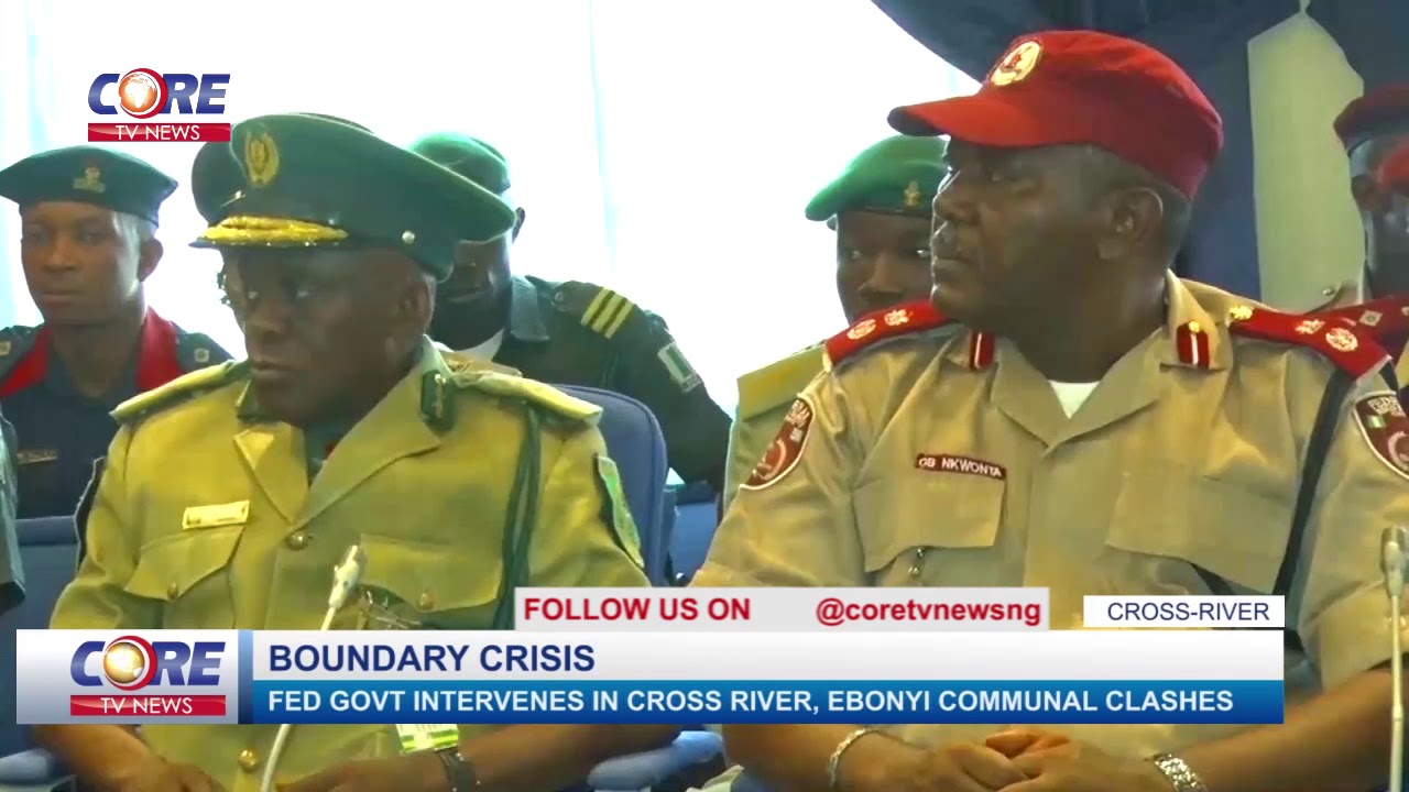 FG INTERVENES IN CROSS RIVER, EBONYI COMMUNAL CLASHES...watch & share...!