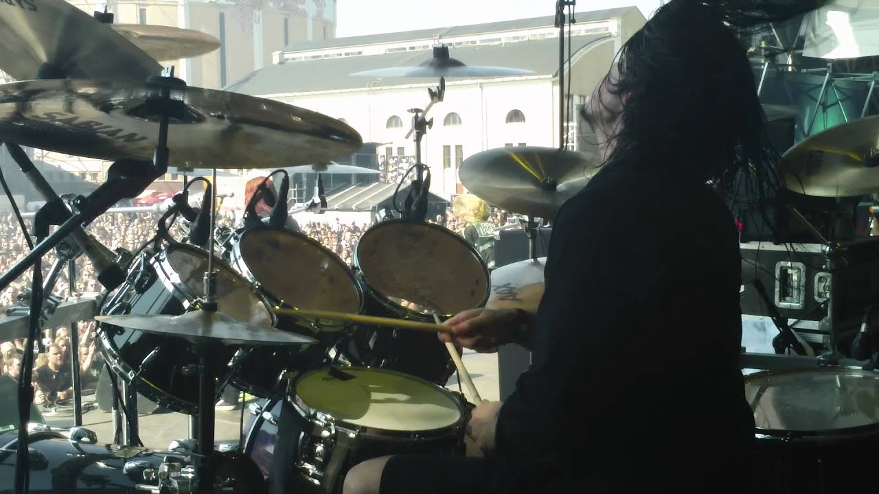 Pearl Artist Daniel Erlandsson/Arch Enemy Drum Cam Tuska 2011 - Ravenous