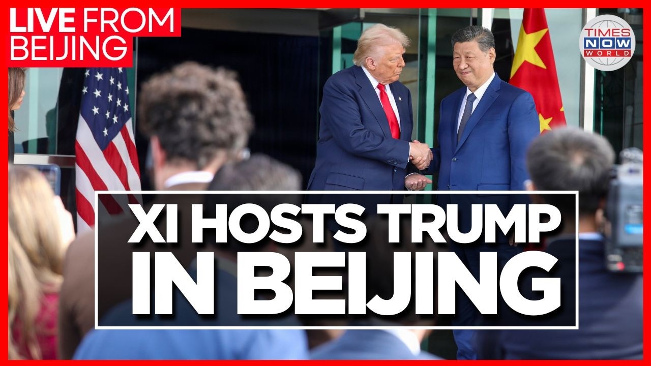 Trump Xi Jinping Meeting LIVE: High-Stakes US-China Summit at Great Hall of the People | World News