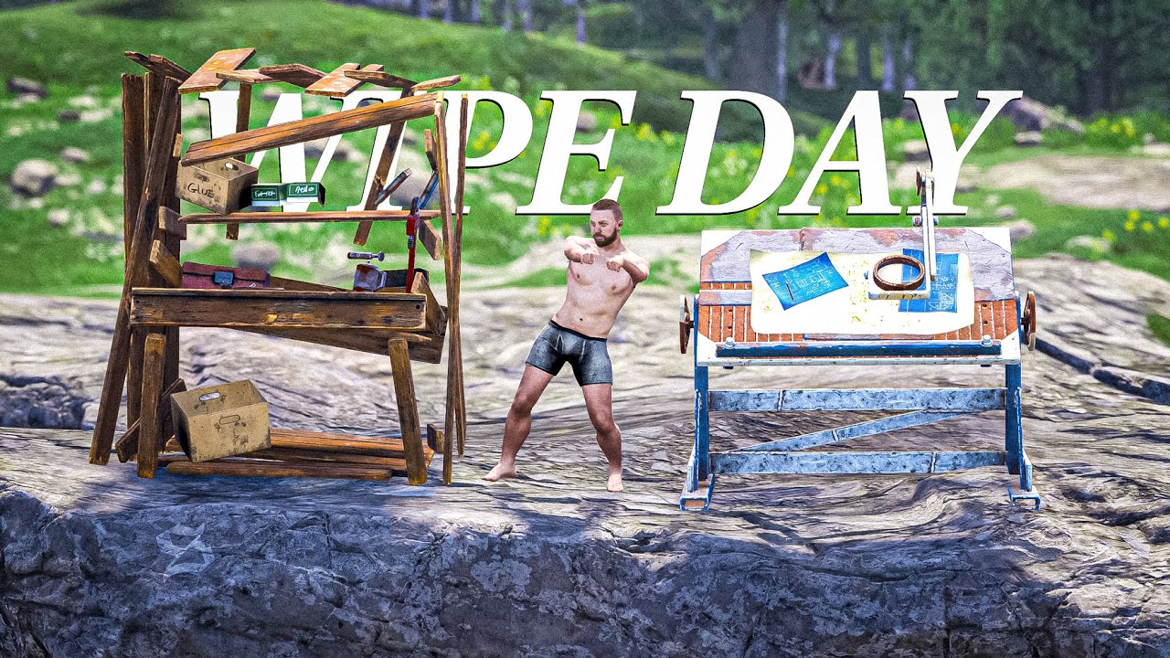 WIPE DAY BUT NO TECH TREE ALLOWED - SOLO VANILLA RUST #1 S160