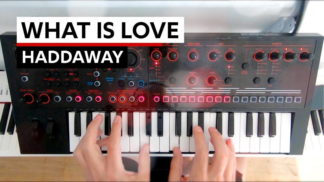 Haddaway - What Is Love (Roland JD-Xi)