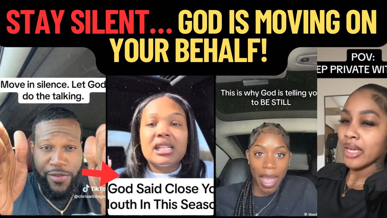 While You Stay Silent, Heaven Is Moving On Your Behalf! ❤️