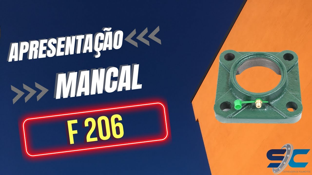Mancal F206 - SC Distribuidora de Rolamentos