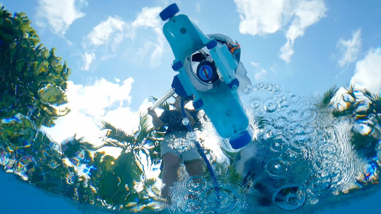 Shark Girl: An Introduction to the Hammer-Head® Pool Cleaning Machine