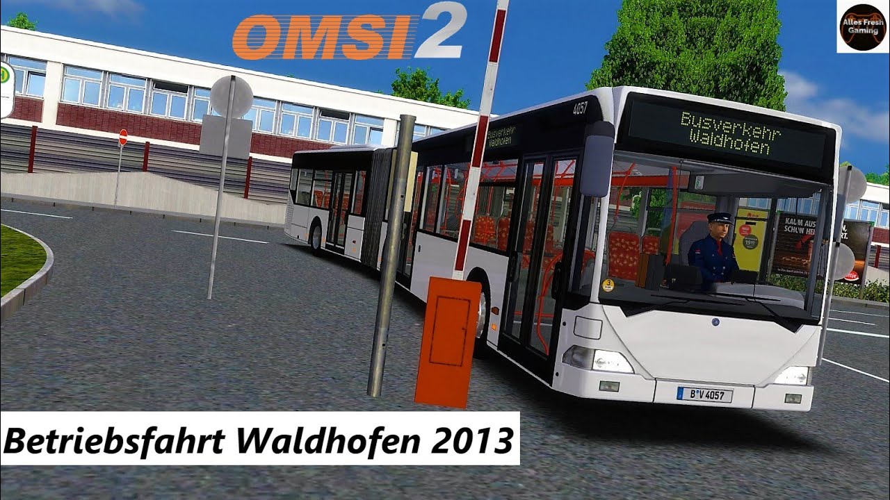 OMSI 2 Busmitfahrt→ Waldhofen 2013 Betriebsfahrt - MB Citaro G *Kickdown