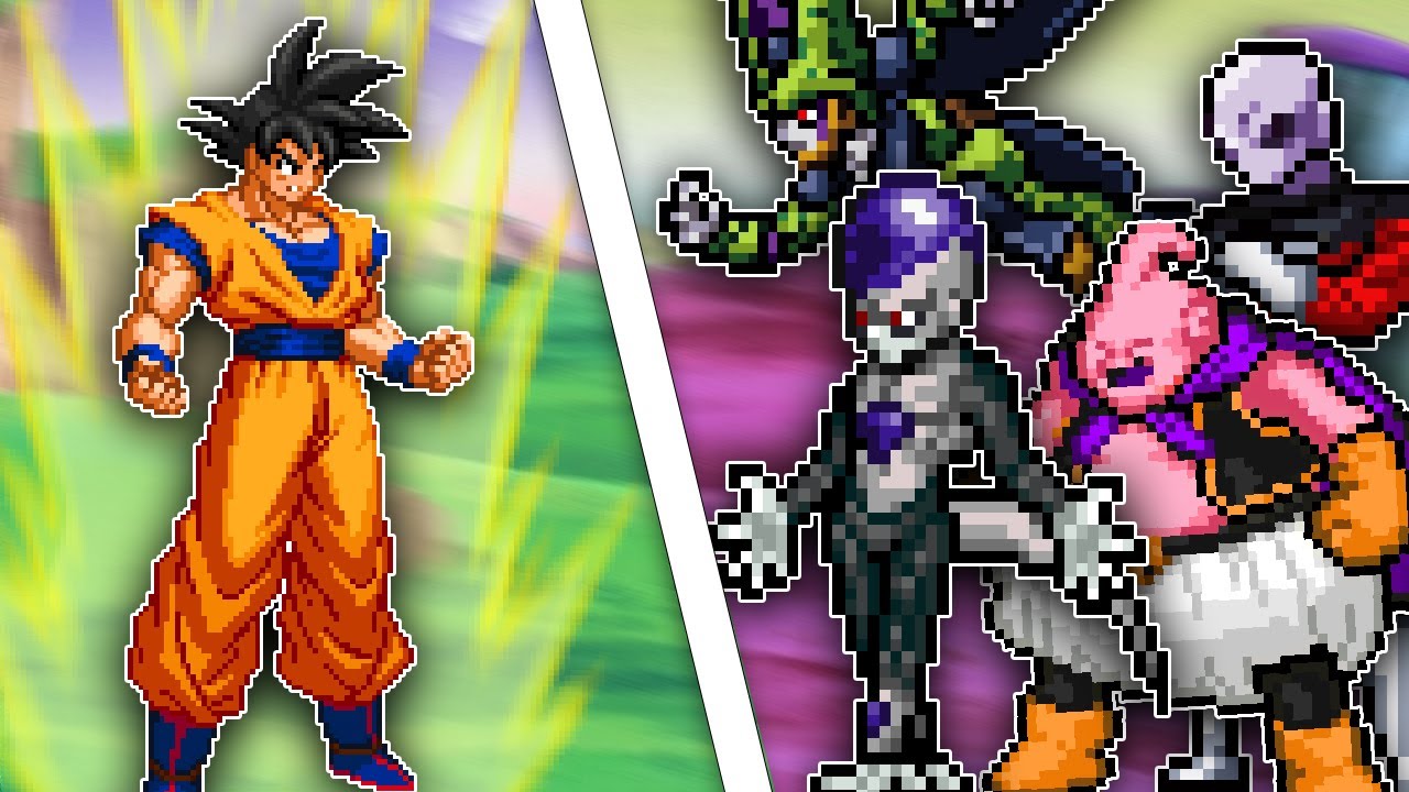 COLOQUEI O NOVO GOKU 3.4 CONTRA OS PRINCIPAIS VILÕES DE DRAGON BALL NO MUGEN