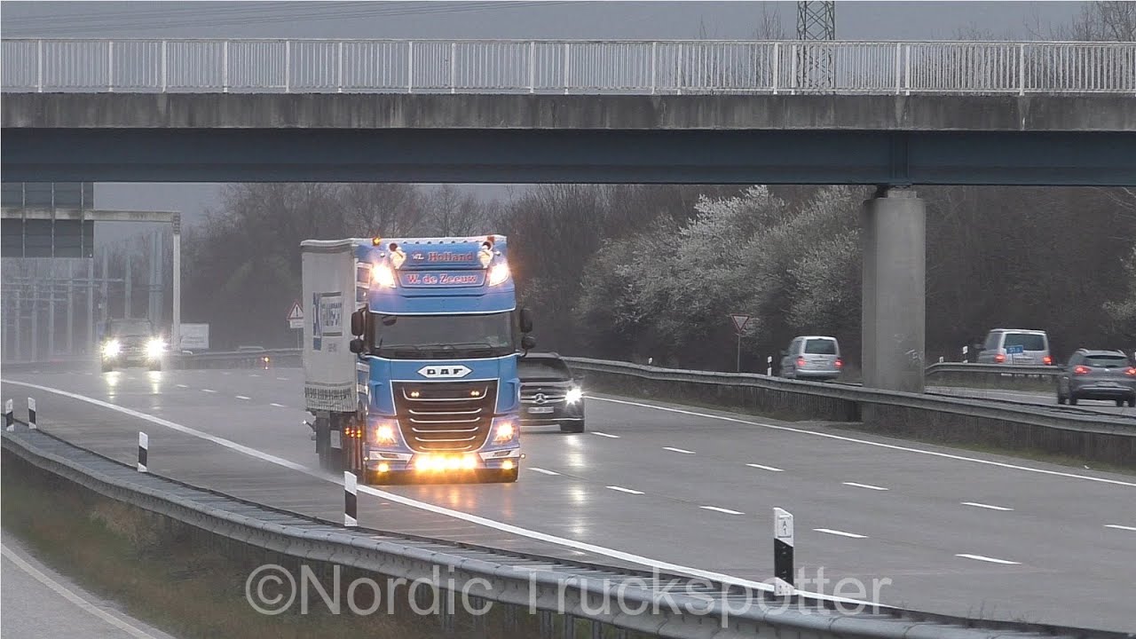 Truckspotting At A1 From Lübeck To Rade With Style 🇳🇱 / William De Zeeuw, Van Dijken, Greving, Mops,