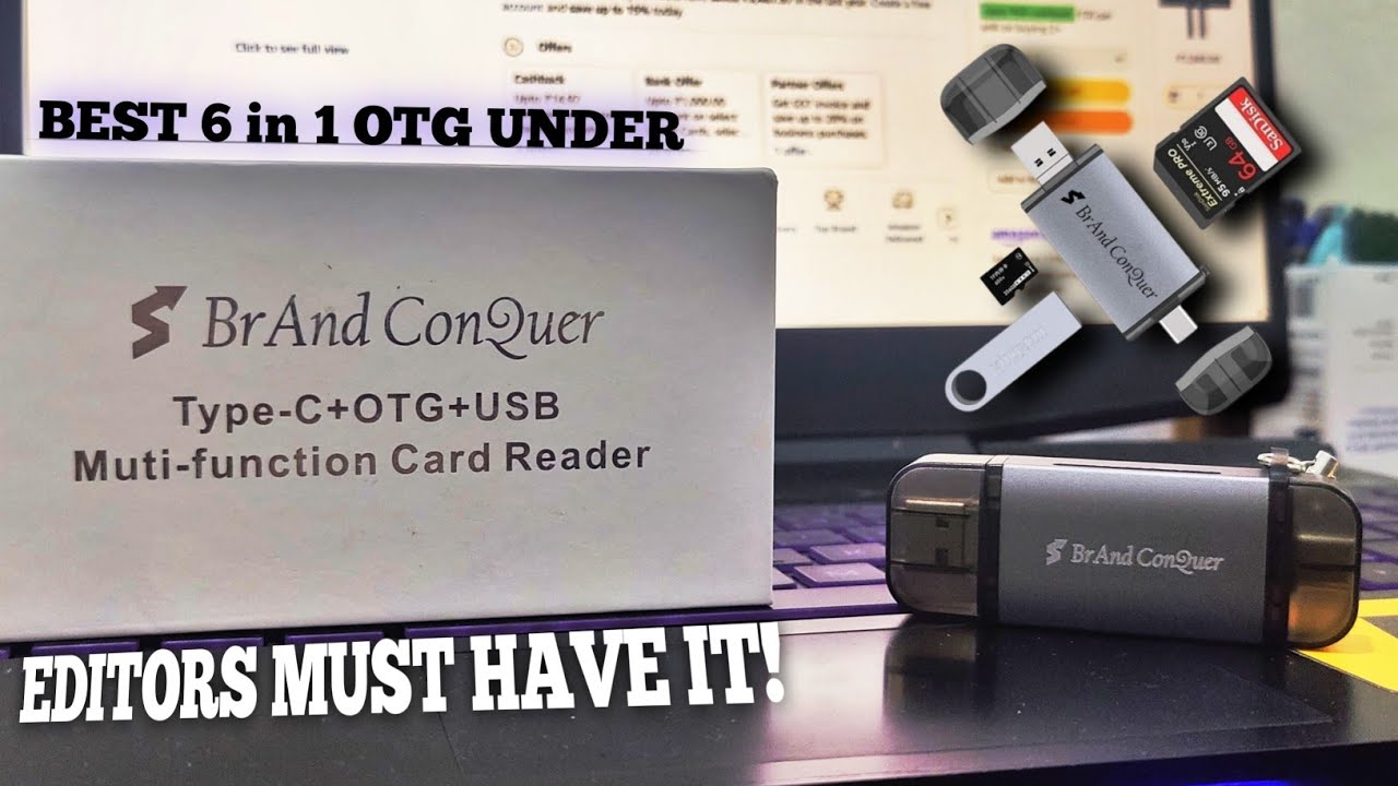 A MUST HAVE device for EVERY MOTOVLOGGER | Is it the best OTG under 500?