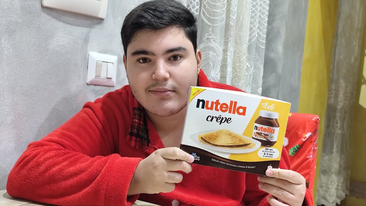 ASSAGGIO LE NUOVE NUTELLA CREPES 😋