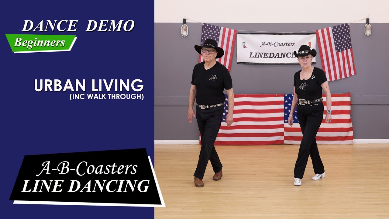 URBAN LIVING - Line Dance Demo & Walk Through