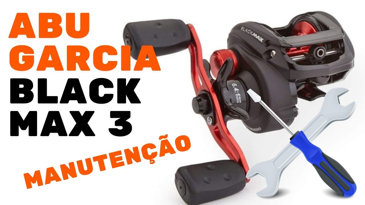 Limpeza e Manutenção - Carretilha Abu Garcia Black Max