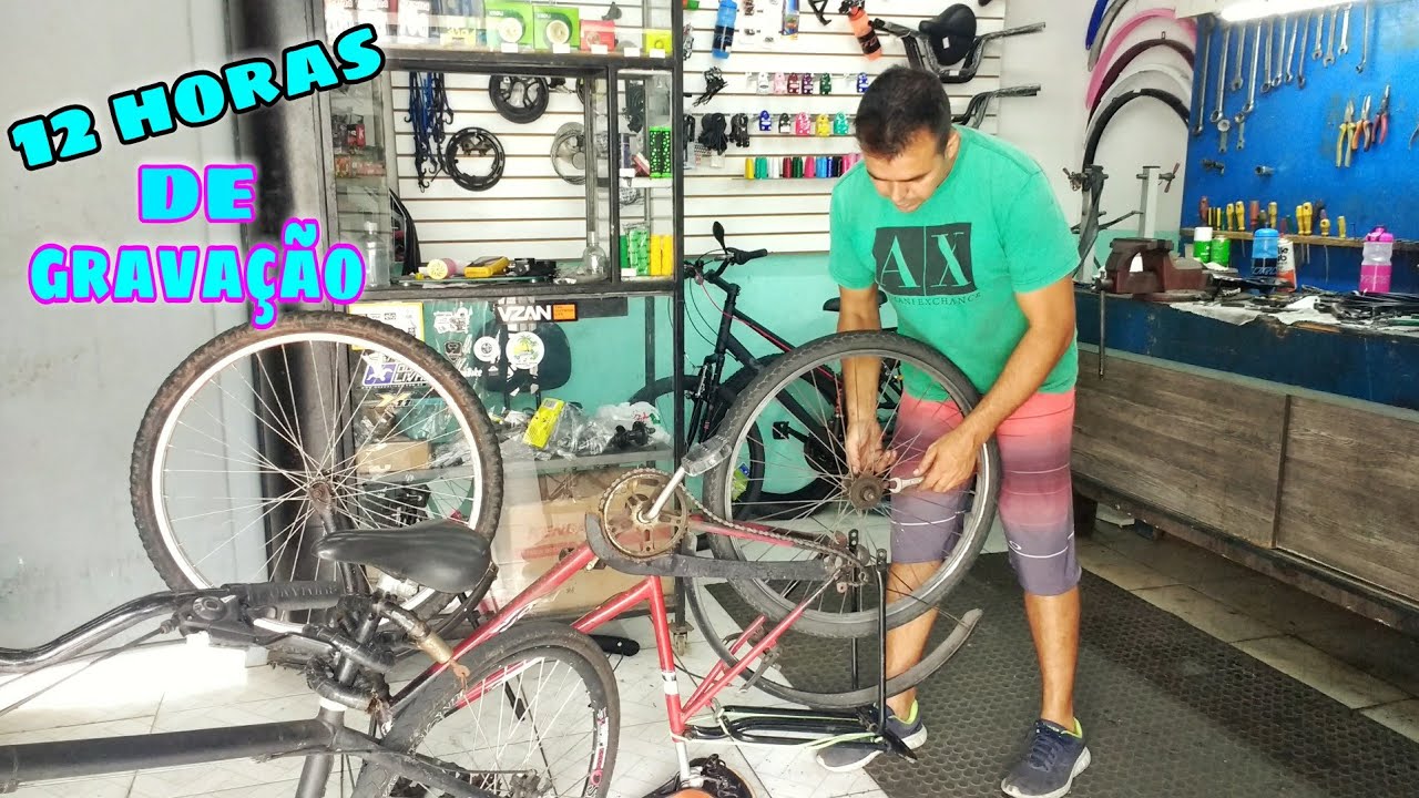 MINHA ROTINA TRABALHANDO na BICICLETARIA / COMPRAS DICAS  MAIS de 12 HORAS de GRAVAÇÃO