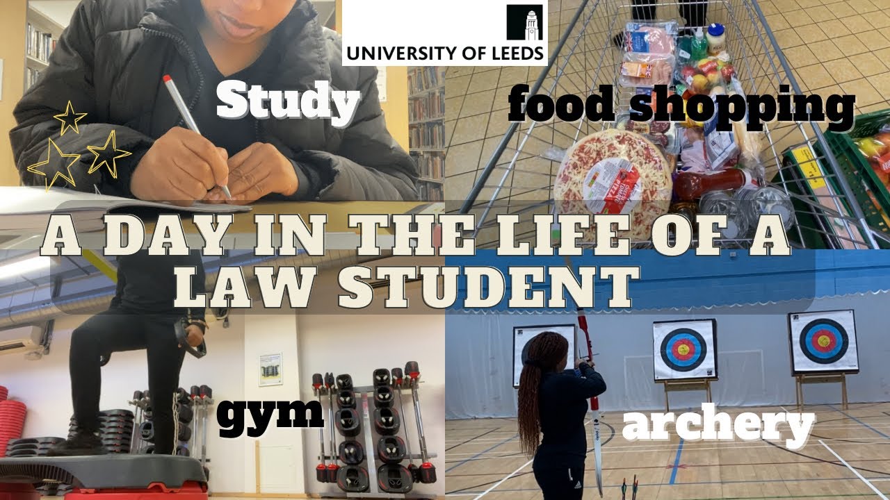 UNI VLOG: A busy day in the life of a law student | University of Leeds 📍