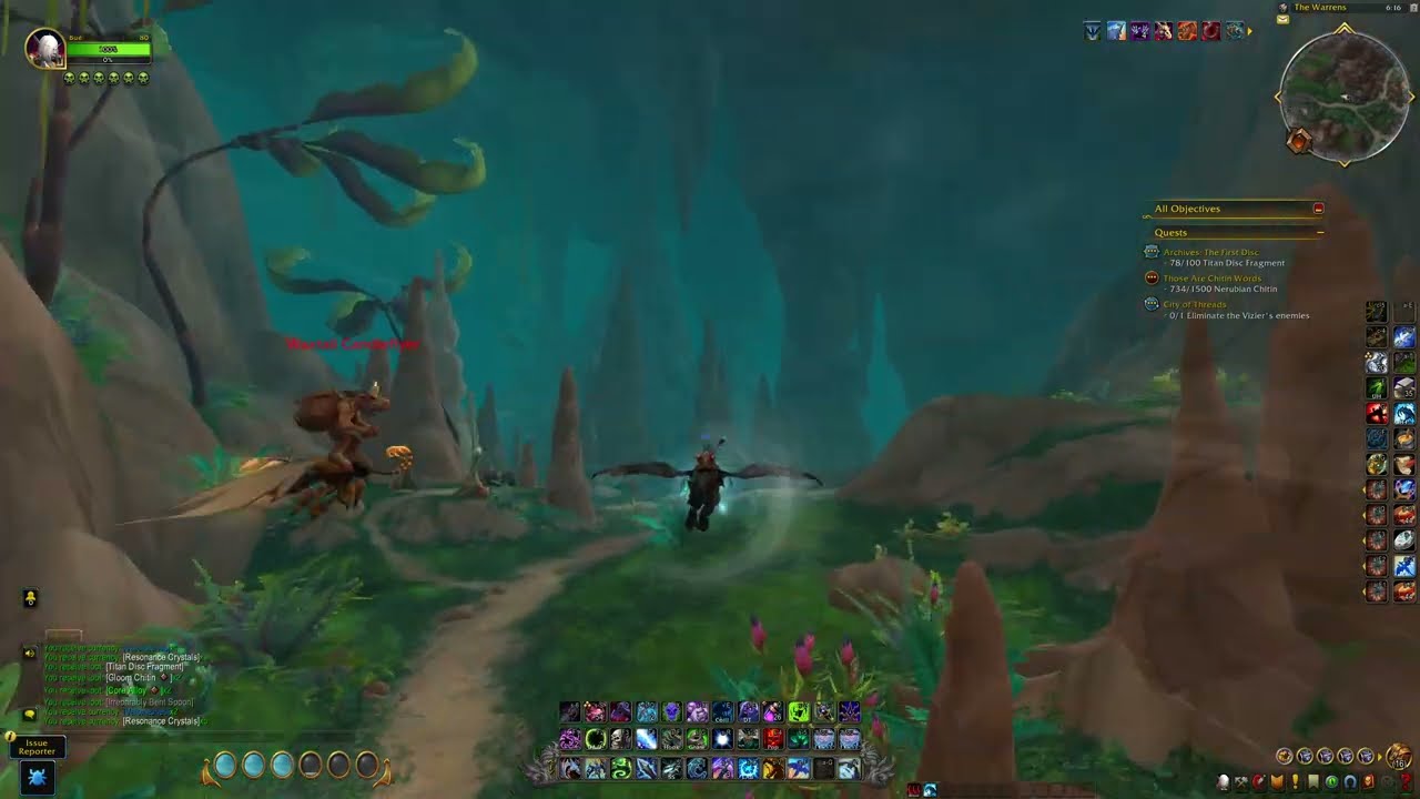 Archives: The First Disc, Wow The War Within Quest