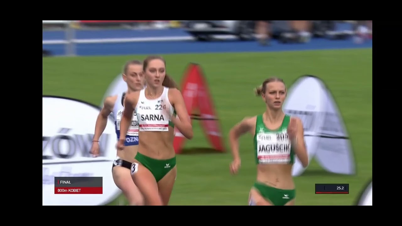 99 Mistrzostwa Polski w LA Gorzów 2023 Finał 800mK Wielgosz, Sarna, Koczanowa , Wyciszkiewicz