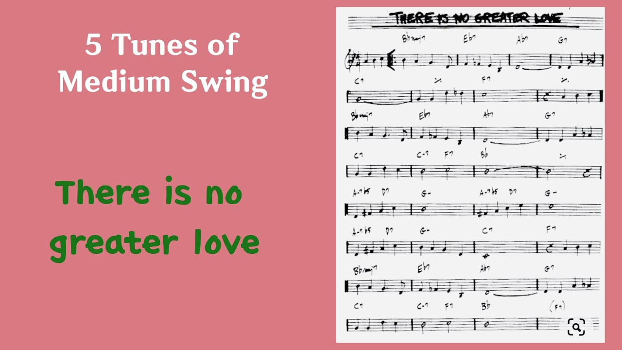 5 Tunes of Medium Swing Jazz - 꼭 알아야 할 미디엄스윙 재즈곡 (Realbook Repertoire -medium swing)