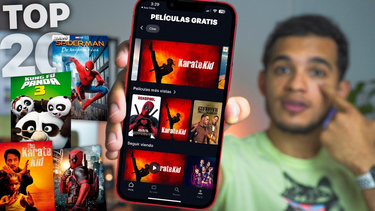 20 Mejores APLICACIONES para Ver Pel&iacute;culas y Series GRATIS