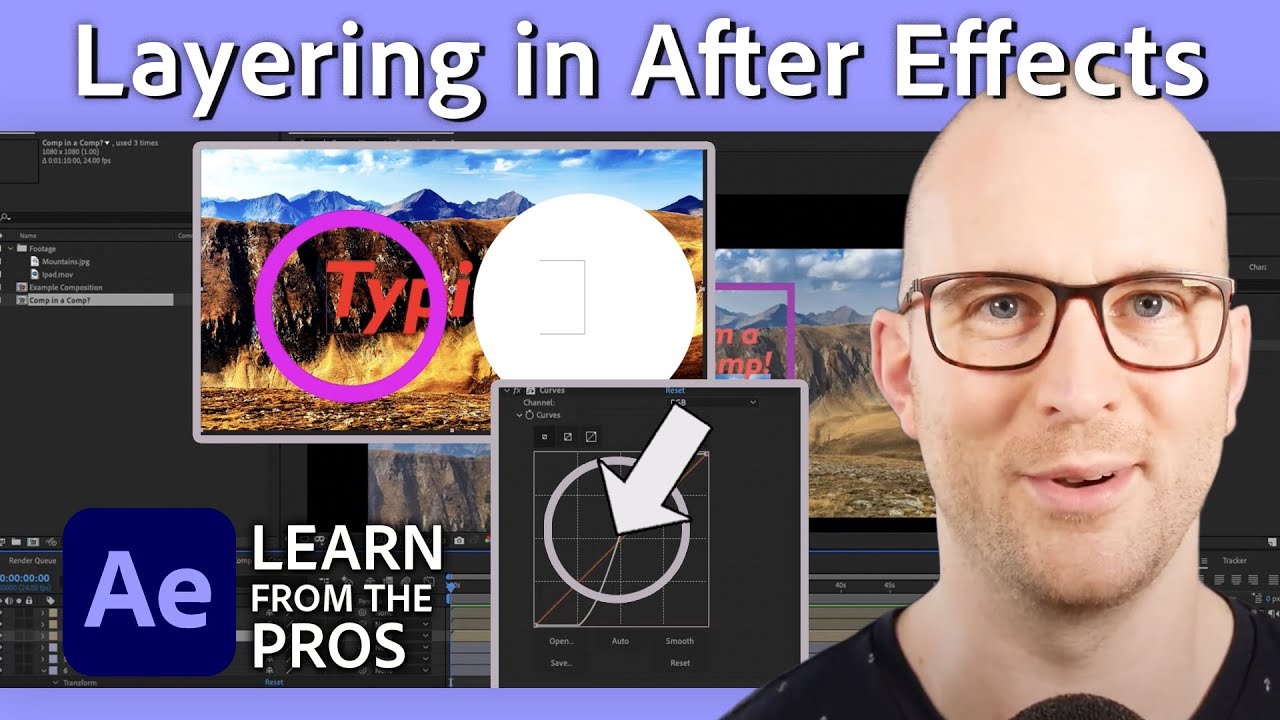 How to Create Layers in After Effects with Evan Abrams | Adobe After Effects Tutorial | Adobe Video